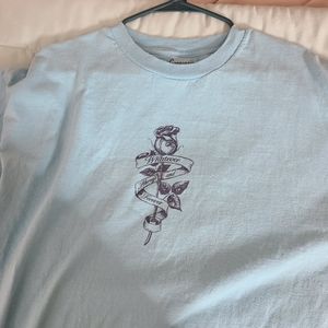 Empyre light blue tee